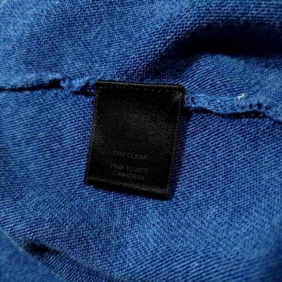 MARC JACOBS Cashmere Silk Knit Cross Back Mini Dress Cottagecore Blue Womens XS - Picture 9 of 9